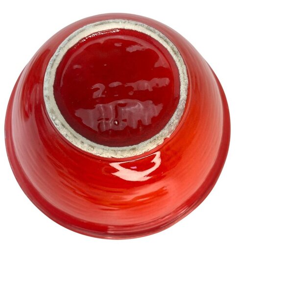 California Pottery Original 255 2500 Lava Drip Glaze Lidded Candy Dish Bowl - Picture 4 of 10